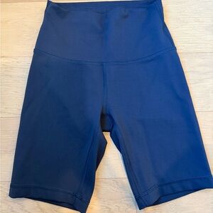 Lululemon Athletica Deep Blue Bike Shorts